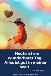 Heute ist ein wunderbarer Tag.