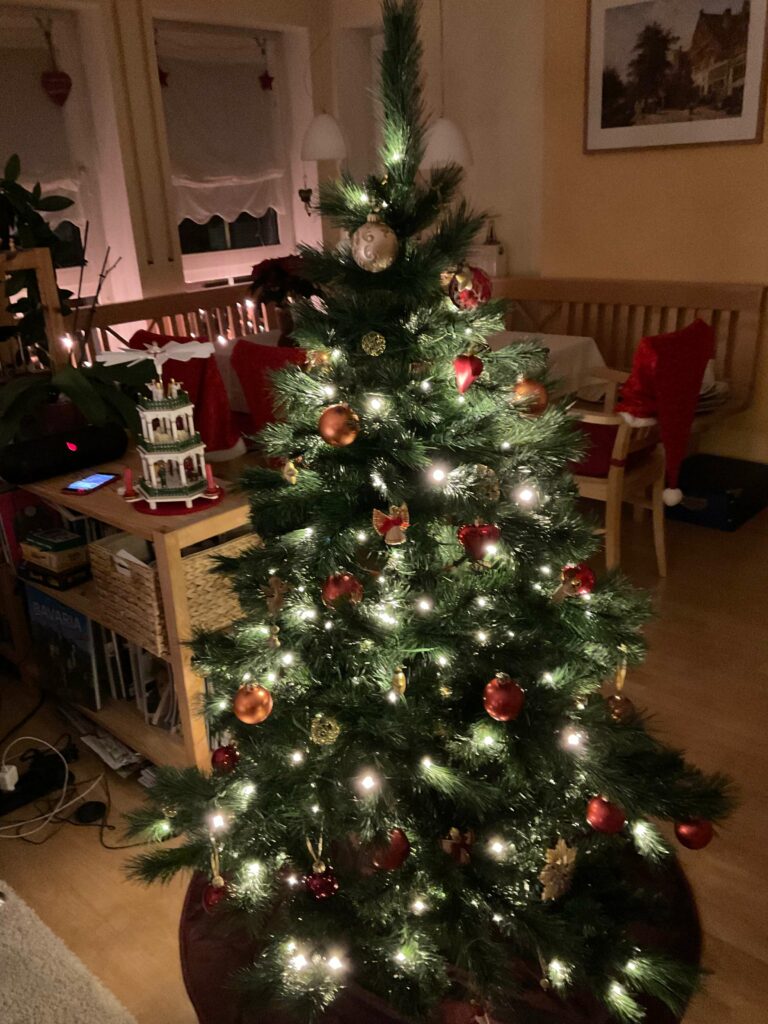 Wehnachtsbaum bei Christa