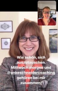 Mittwoch-Zoom mit Anke