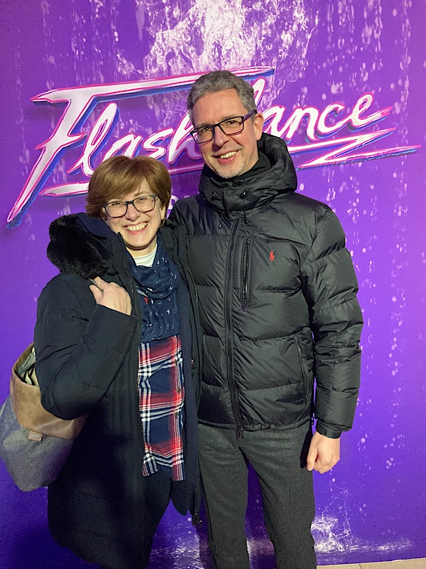 Mein Liebster und ich bei Flashdance