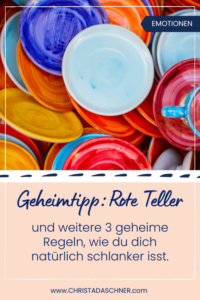 buntes Geschirr, Geheimtipp Rote Teller