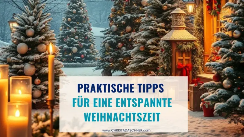 Weihnachtsstress vermeiden: Praktische Tipps für eine entspannte Weihnachtszeit
